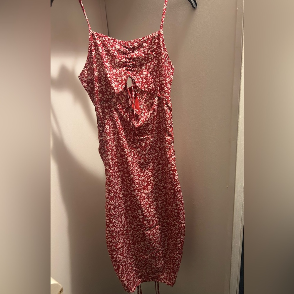 ROMWE Floral Dress